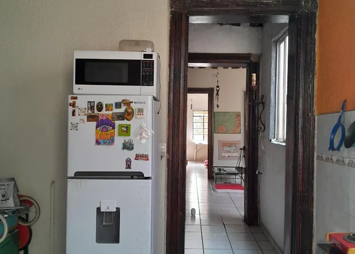 En Casa Rustica En Colonia Roma Norte Homestay Mexico City
